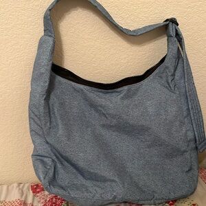 Baggu nylon shoulder bag- digital denim